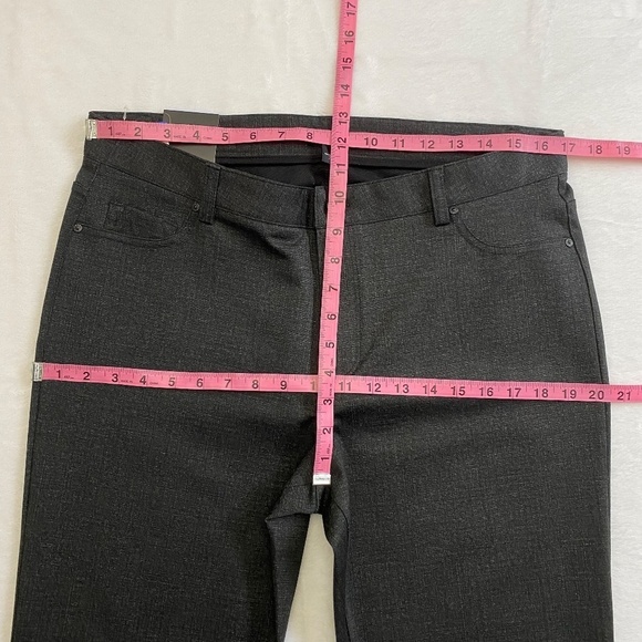 DKNY Jeans Ladies’ Zip Fly, Slim Leg, Stretch Pants, Gray, Large NWT - Picture 11 of 16